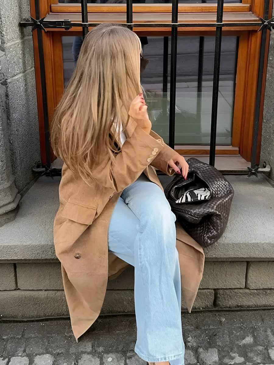 LISA™ | Suède Trenchcoat