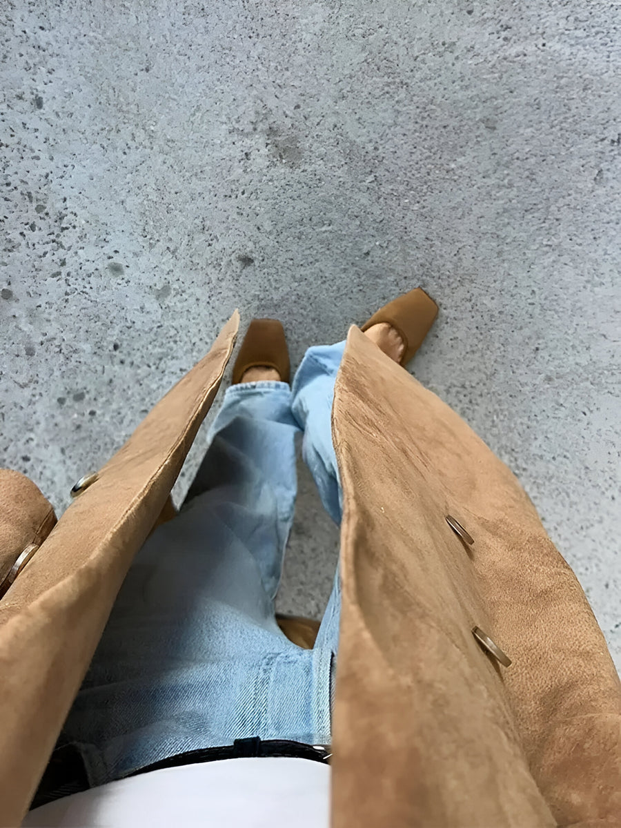 LISA™ | Suède Trenchcoat