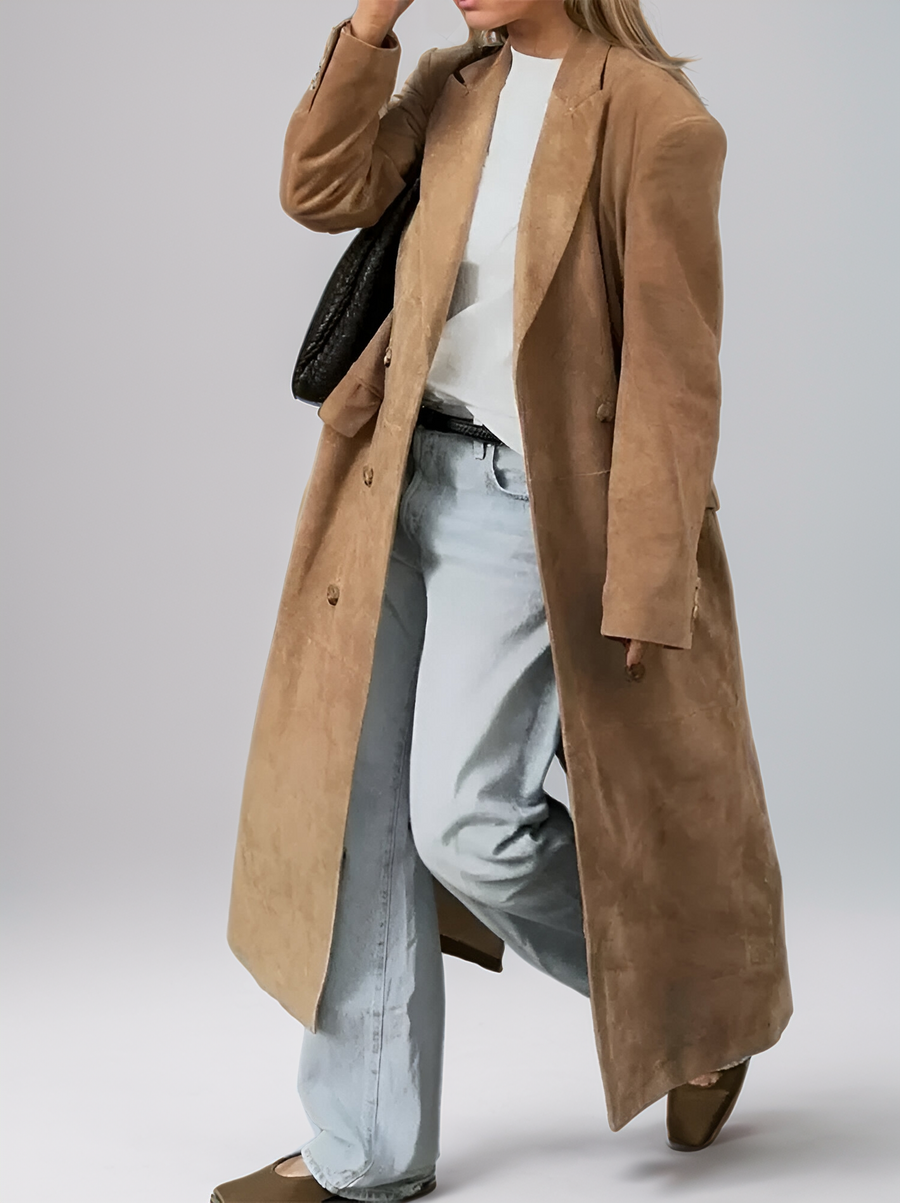 LISA™ | Suède Trenchcoat
